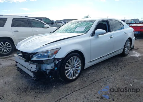 2013 Lexus Ls 460 из США, поврежденный, VIN JTHBL5EF5D5121978